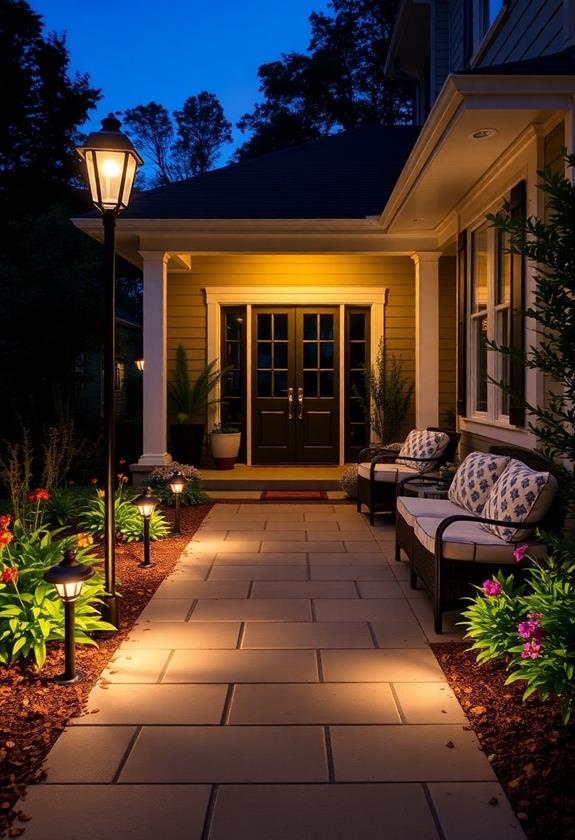 outdoor solar lighting fixtures