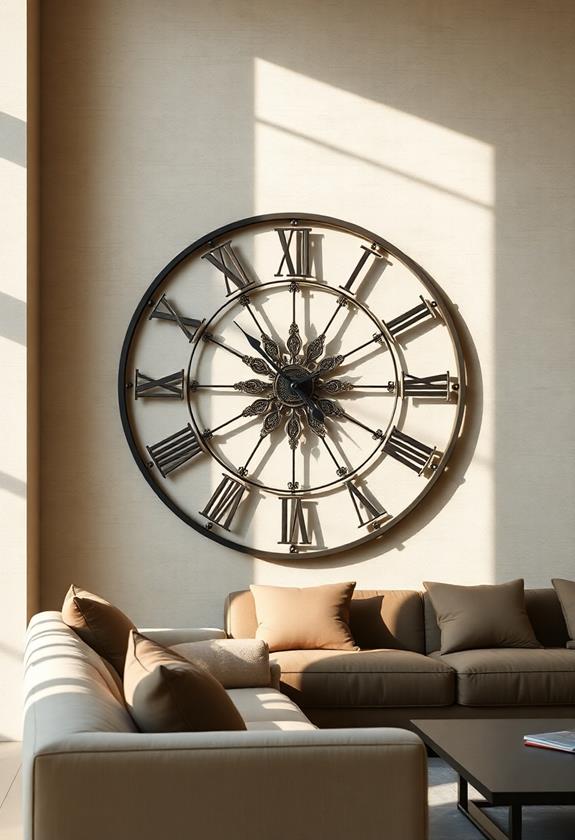 oversized timekeeping devices