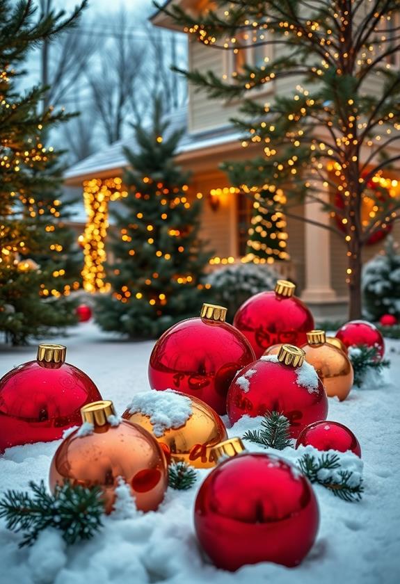 oversized yard holiday decorations