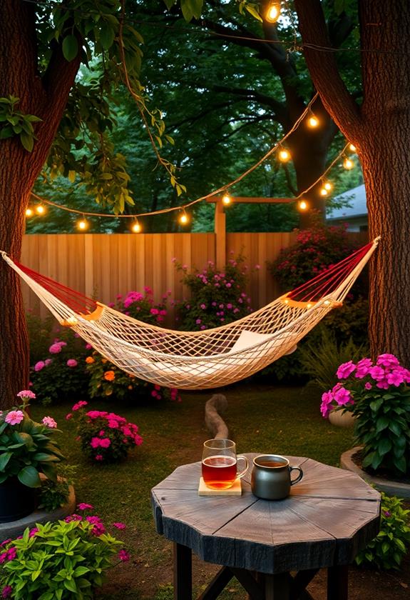 relaxing outdoor retreat spot