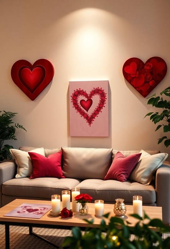 romantic decor for walls