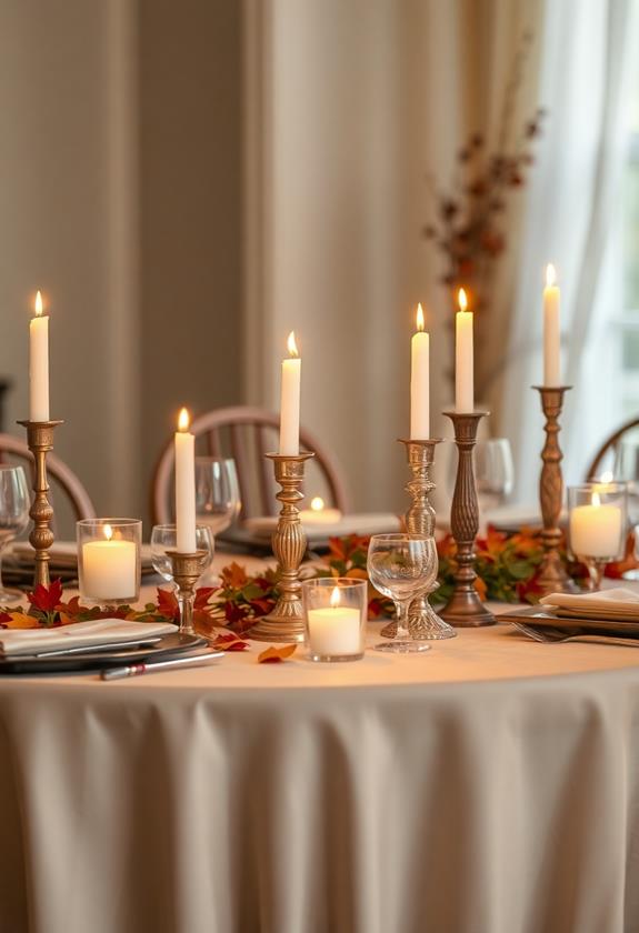 romantic evening glow