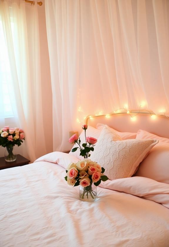 romantic picnic under stars