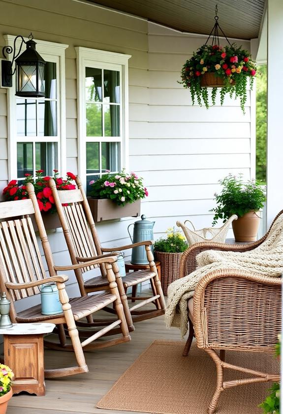 rustic farmhouse outdoor decor