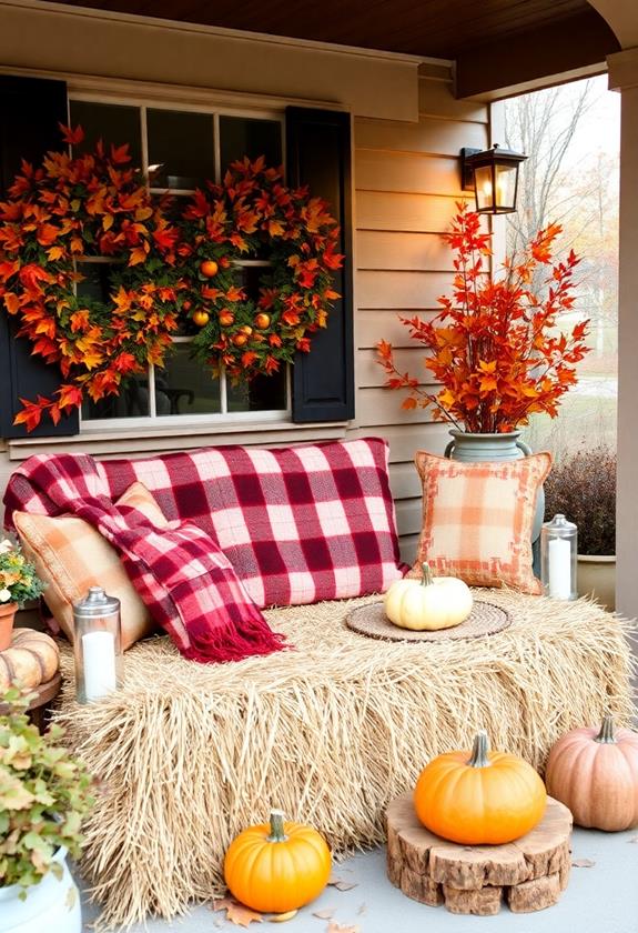 rustic outdoor event seating