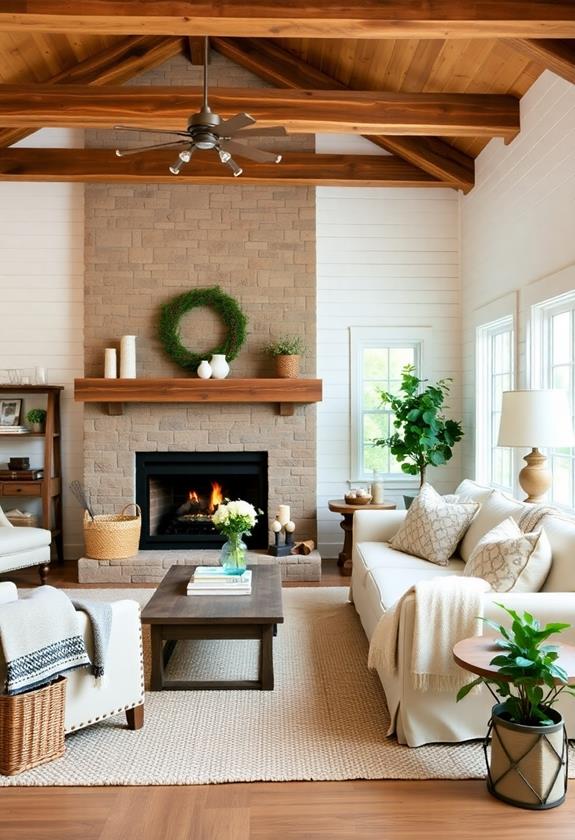 rustic wood wall panels