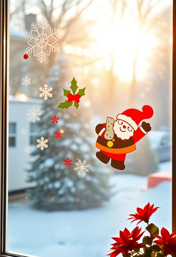 seasonal decorative adhesive designs