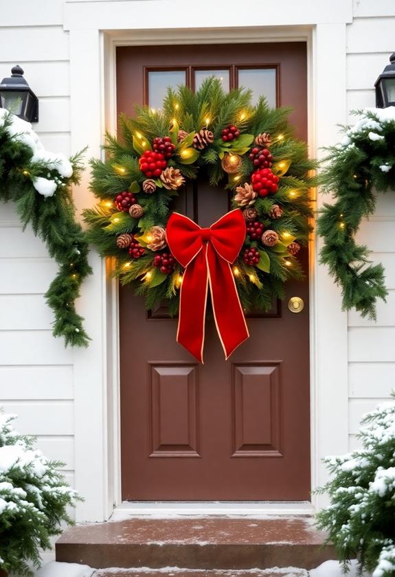 seasonal decorative door accents