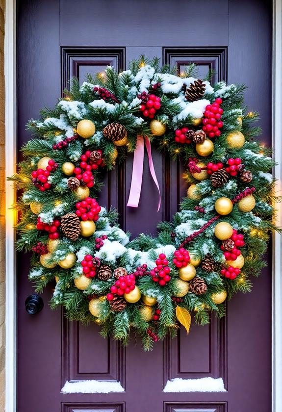 seasonal decorative door accents