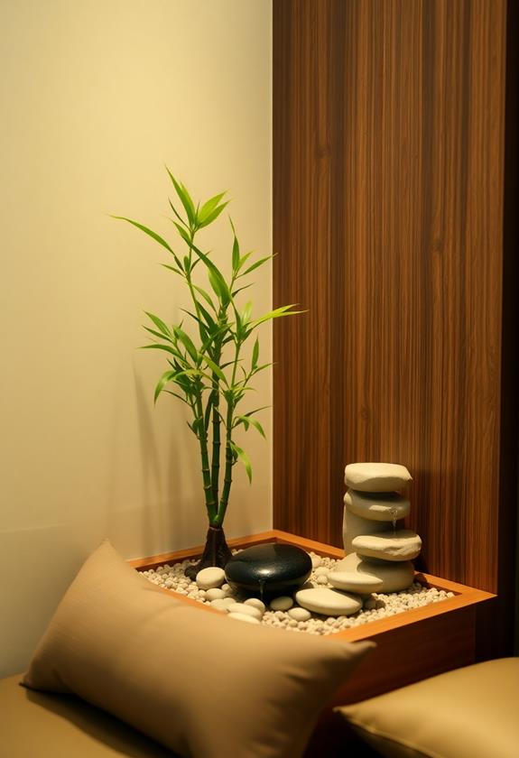 serene meditation space design