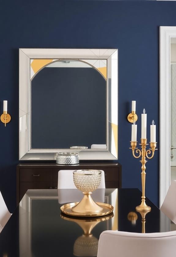 shiny decorative elements