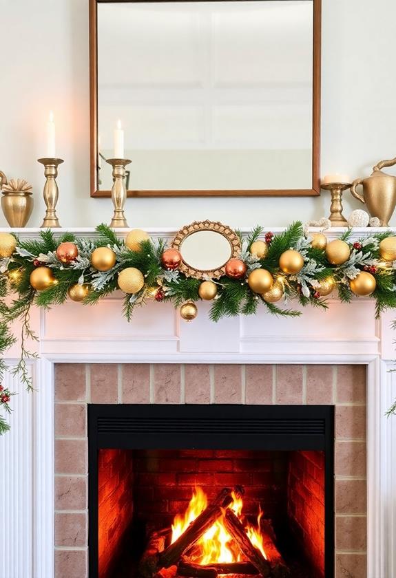 shiny reflective surface accents