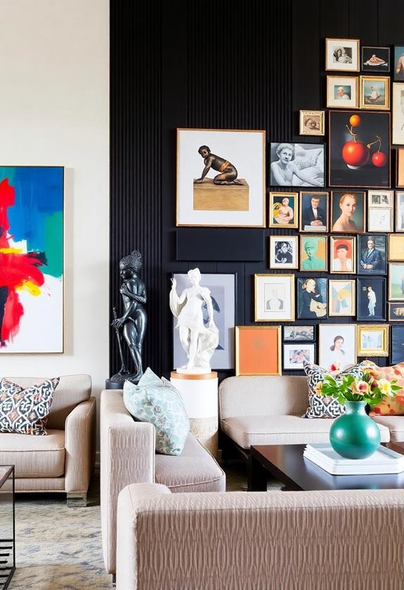 showcase visual artwork