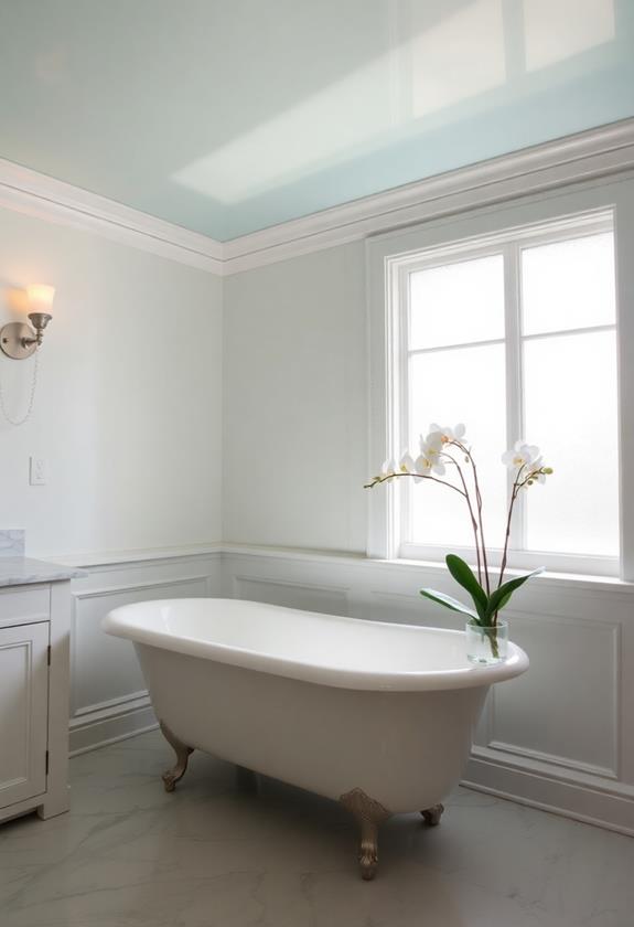 sky inspired ceiling color