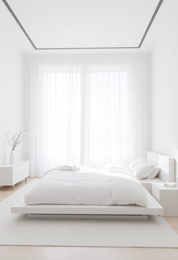 sleek clean bright aesthetic