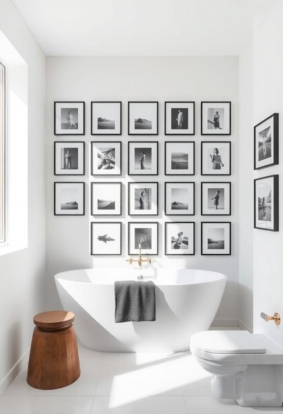 sleek visual art showcase