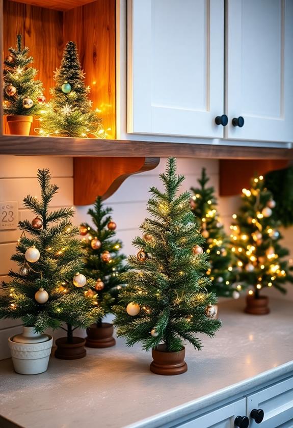 small festive holiday decor