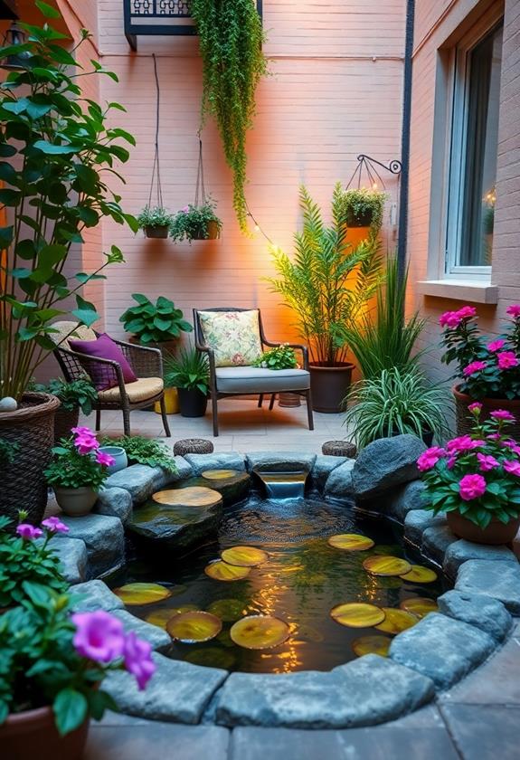 small scale aquatic decorations