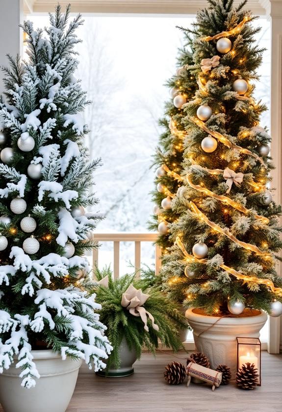 snowy forest landscape beauty