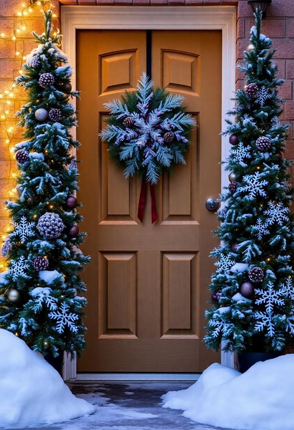 snowy landscape holiday magic