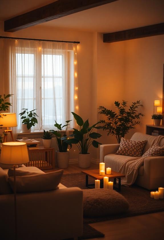 soothing atmospheric illumination