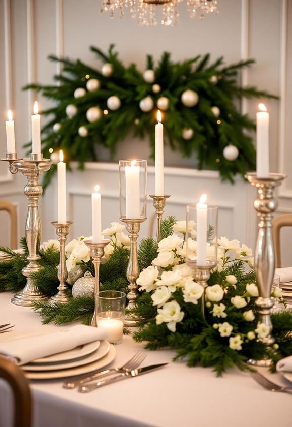 sophisticated dining table decor