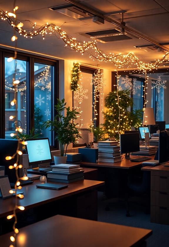 sparkling holiday light show