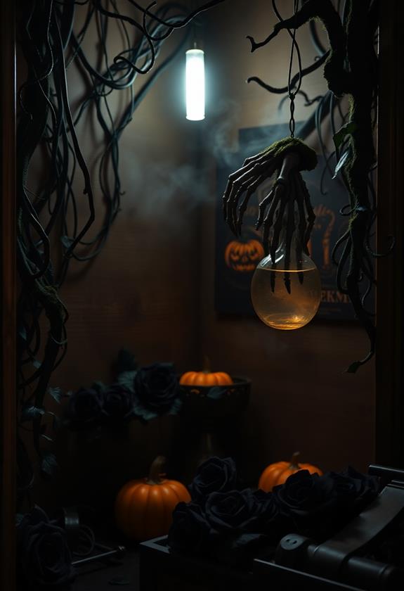 spooky botanical home accents