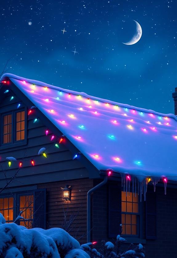 starry night illumination display