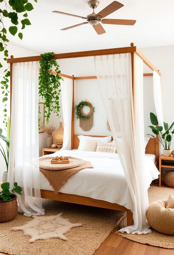 stylish canopy bed frame