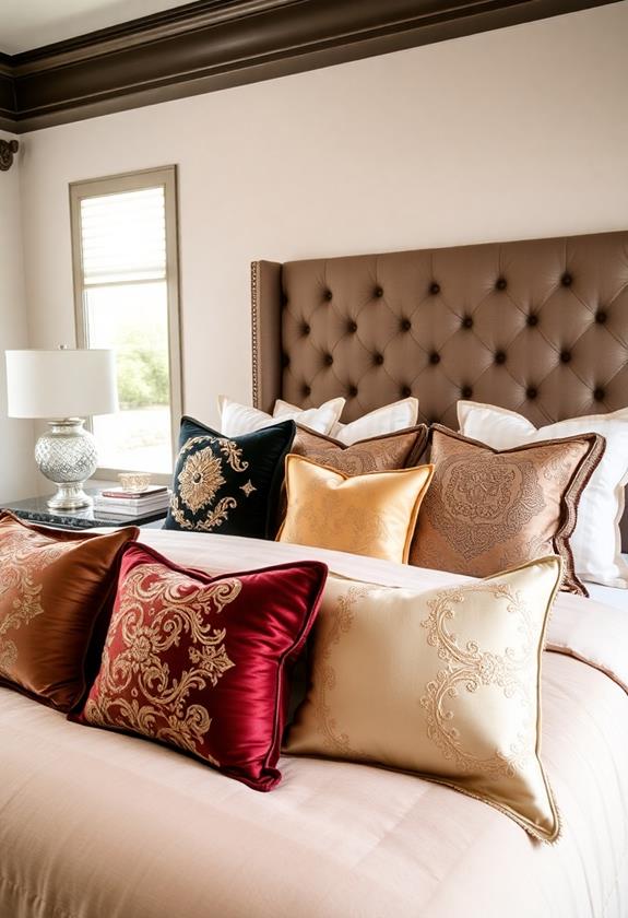 stylish cushion home accents