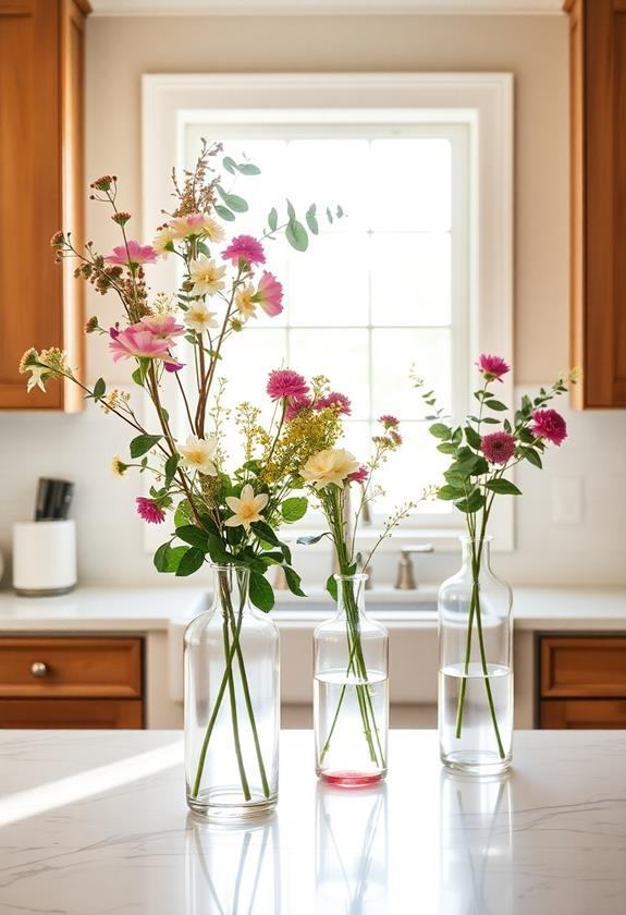 stylish decorative flower holders