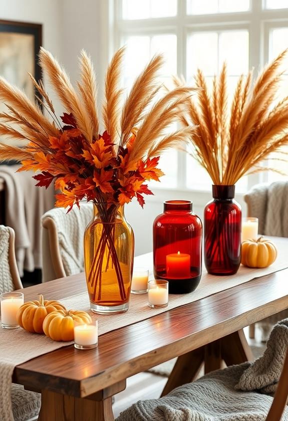 stylish decorative glass vases