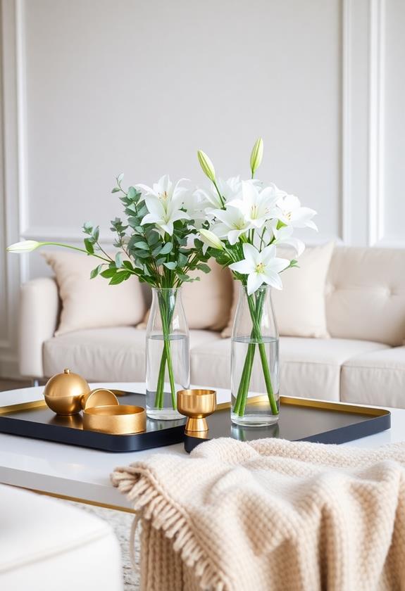 stylish decorative glass vases