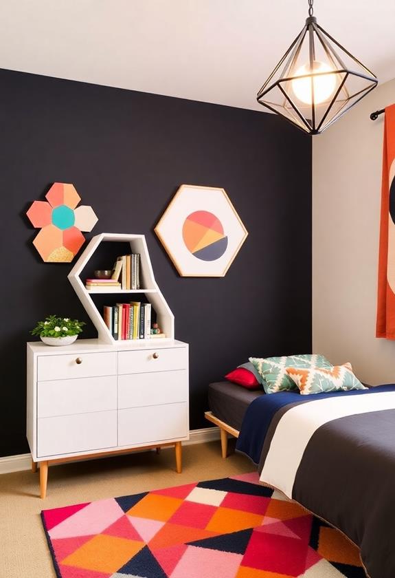 stylish geometric home accents