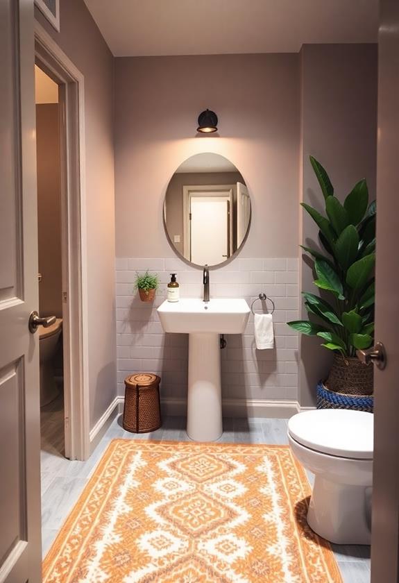 stylish home floor accents