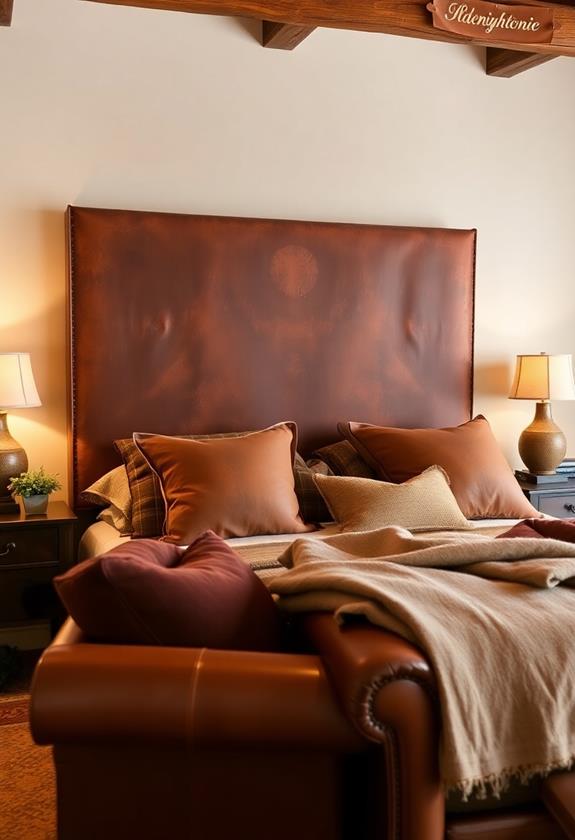 stylish leather design elements