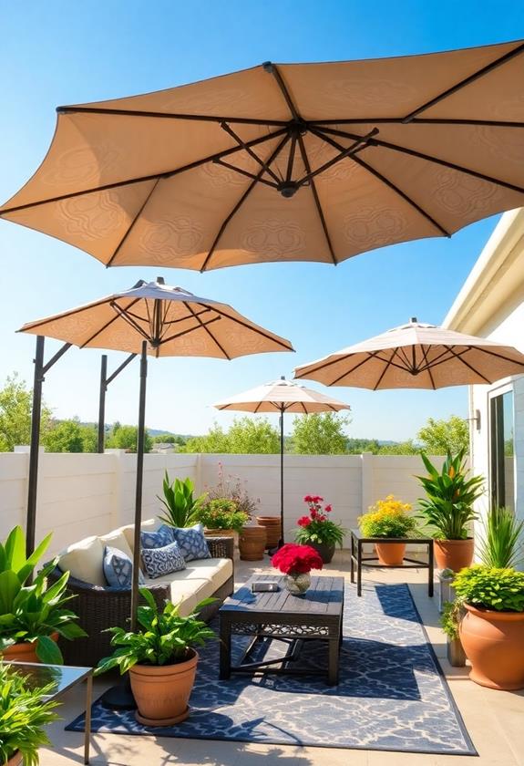 stylish outdoor shade solutions