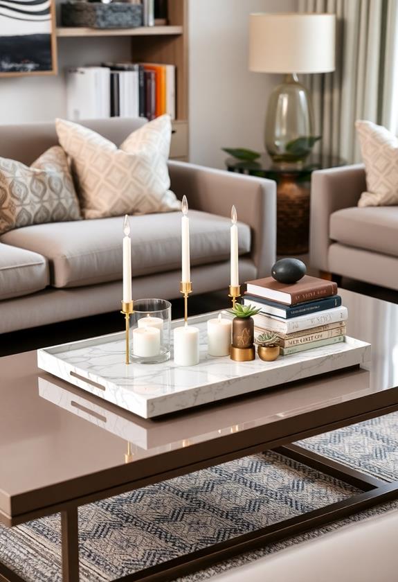 stylish serving tray collection