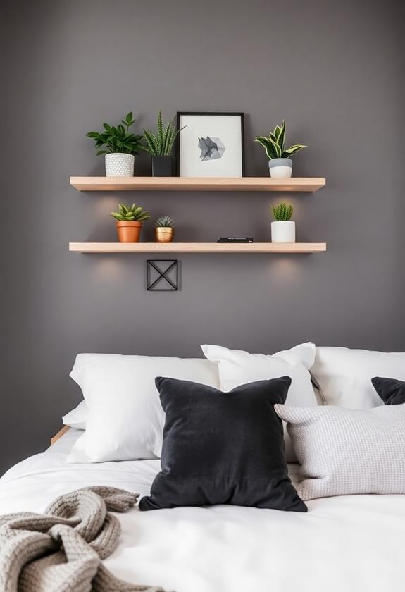stylish wall mounted storage solution