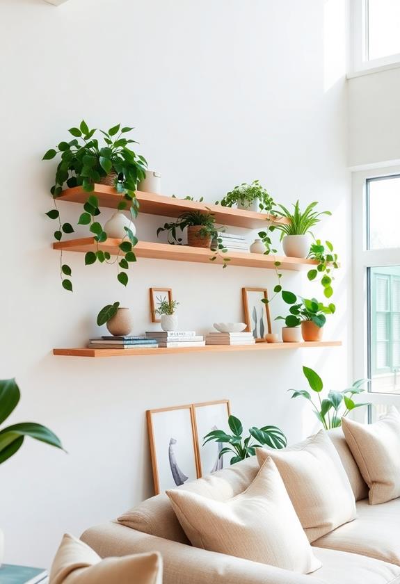 stylish wall mounted storage solutions