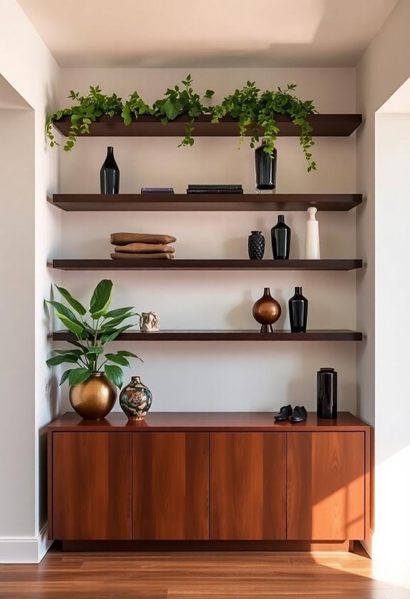 stylish wall mounted storage solutions