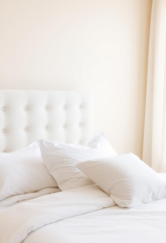 stylish white headboard inspiration
