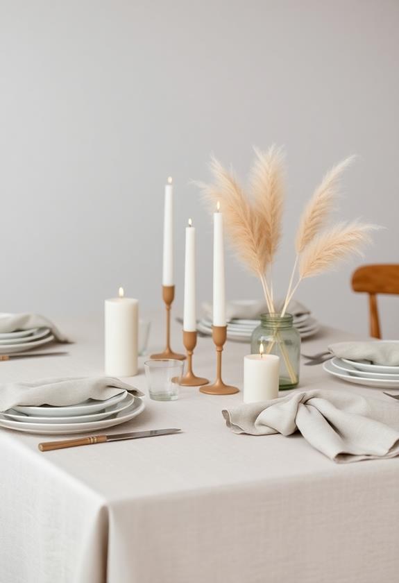 subtle earthy color palette