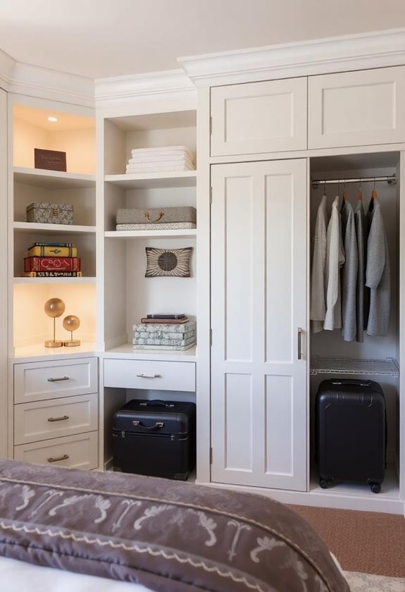 sufficient space for storage