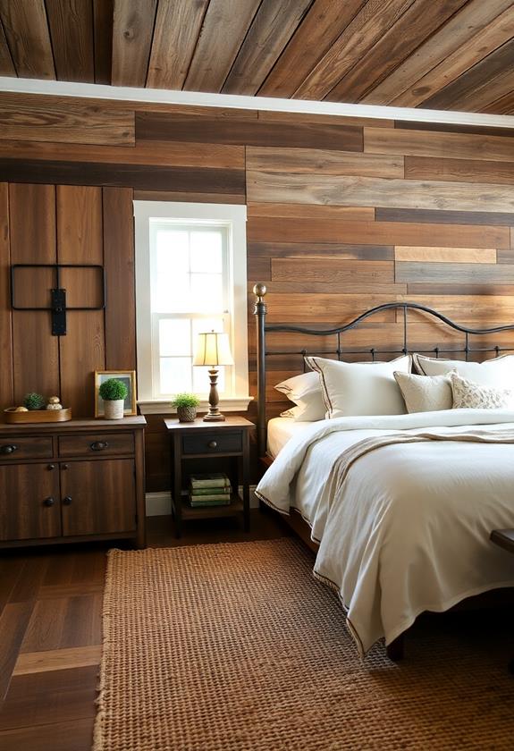 sustainable reclaimed wood headboards
