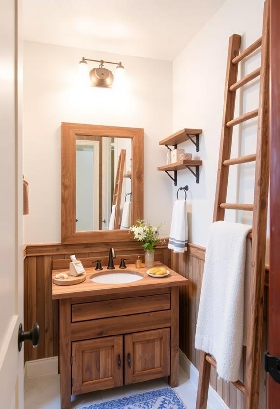 sustainable rustic design elements