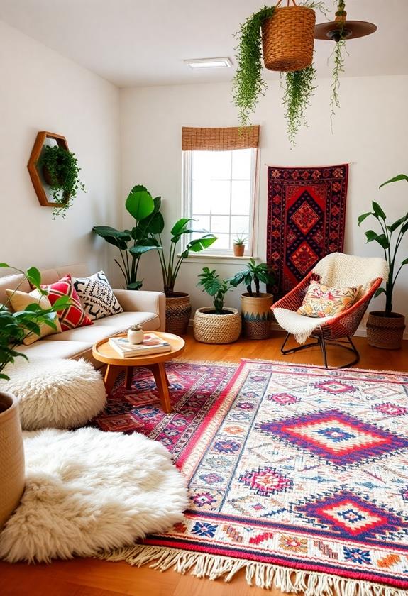 textured decorative floor coverings