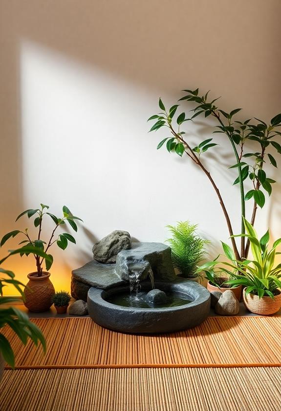 tranquil mindfulness practice space