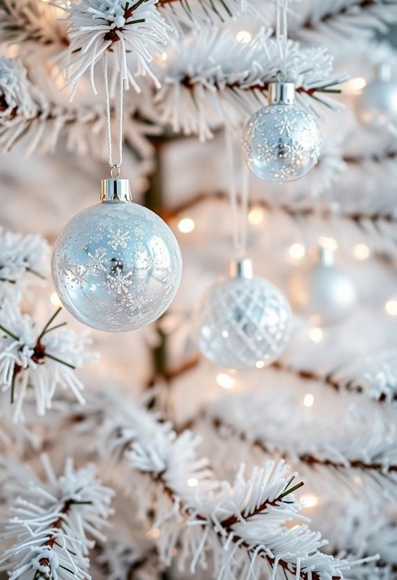 translucent decorative ornaments